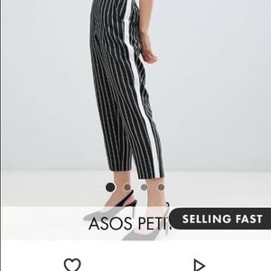 ASOS Petite Striped Pants